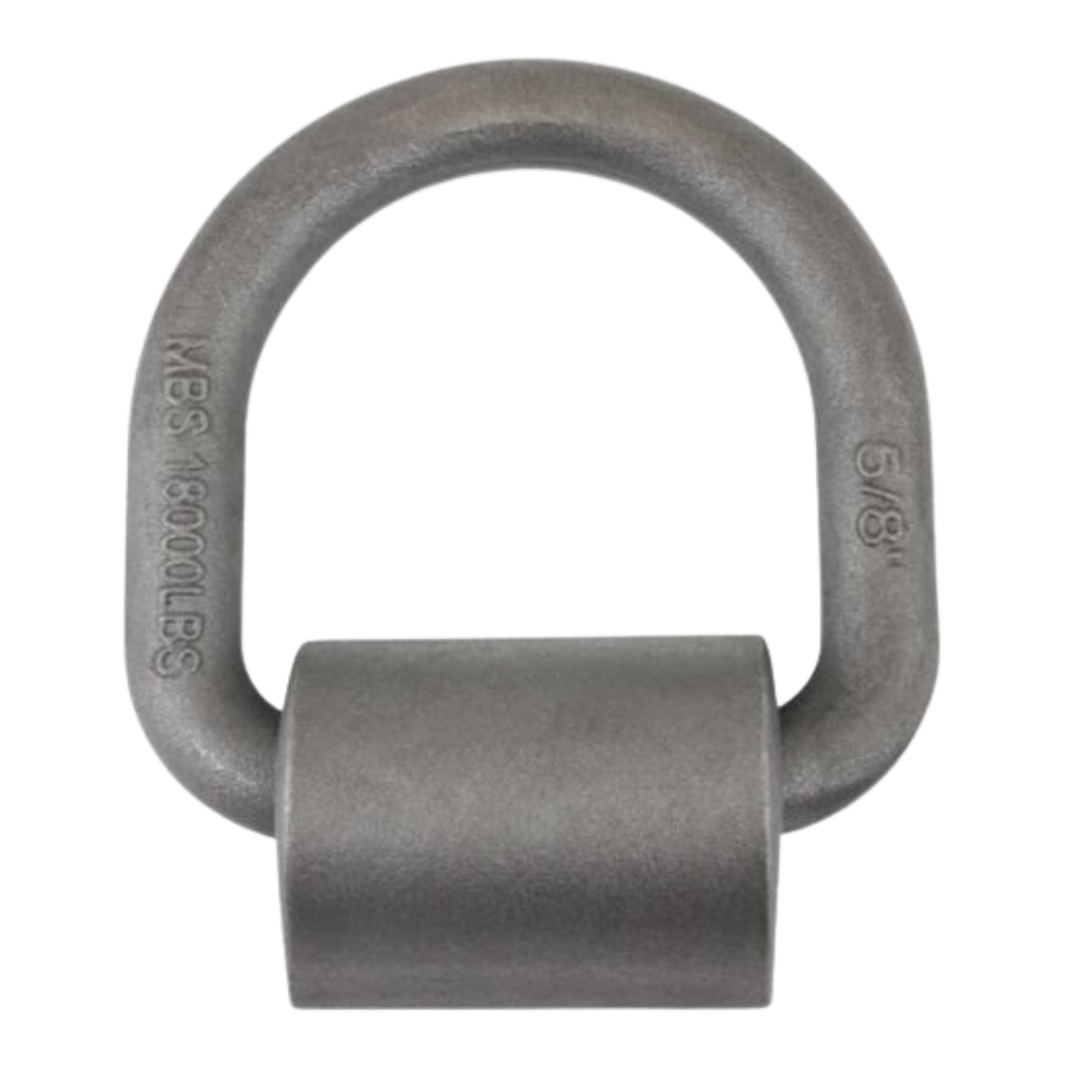 D-RING 5/8" - 6K WLL - 18K MBS - WITH BRACKET