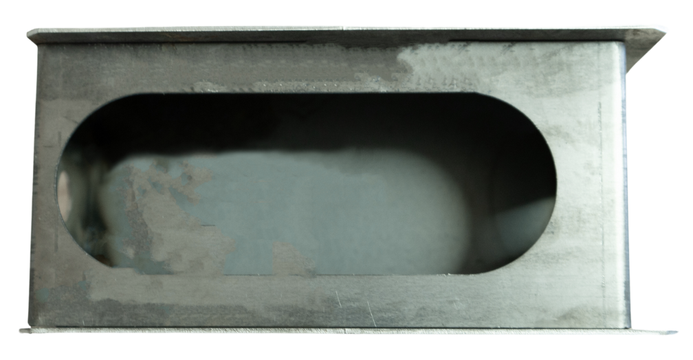 OVAL TAILLIGHT BRACKET 3/4" SIDE LIGHT W/ LICENSE PLATE HOLDER DRIVER/PASSENGER