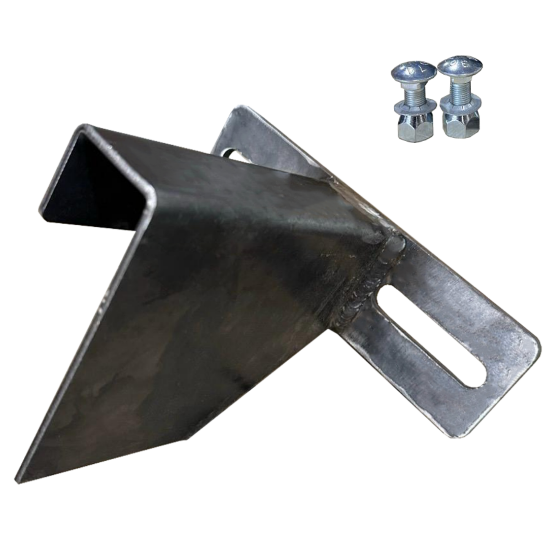TRAILER SPARE TIRE MOUNT WITH BOLTS
