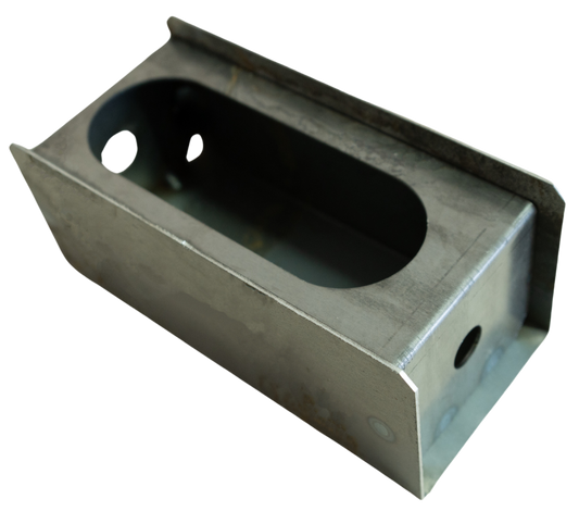 OVAL TAILLIGHT BRACKET 3/4" SIDE LIGHT W/ LICENSE PLATE HOLDER DRIVER/PASSENGER