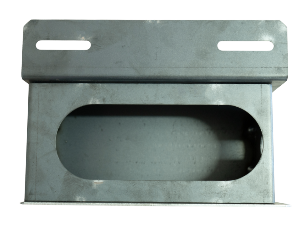 OVAL TAILLIGHT BRACKET 3/4" SIDE LIGHT W/ LICENSE PLATE HOLDER DRIVER/PASSENGER