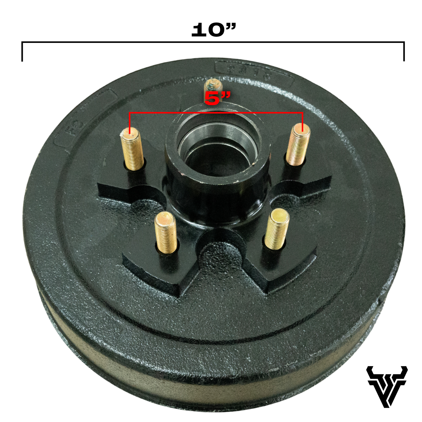 3.5K 5-5" BP BRAKE DRUM 10"