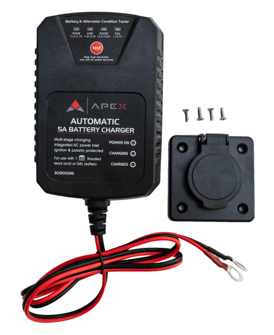 AUTOMATIC 5 AMP BATTERY CHARGER