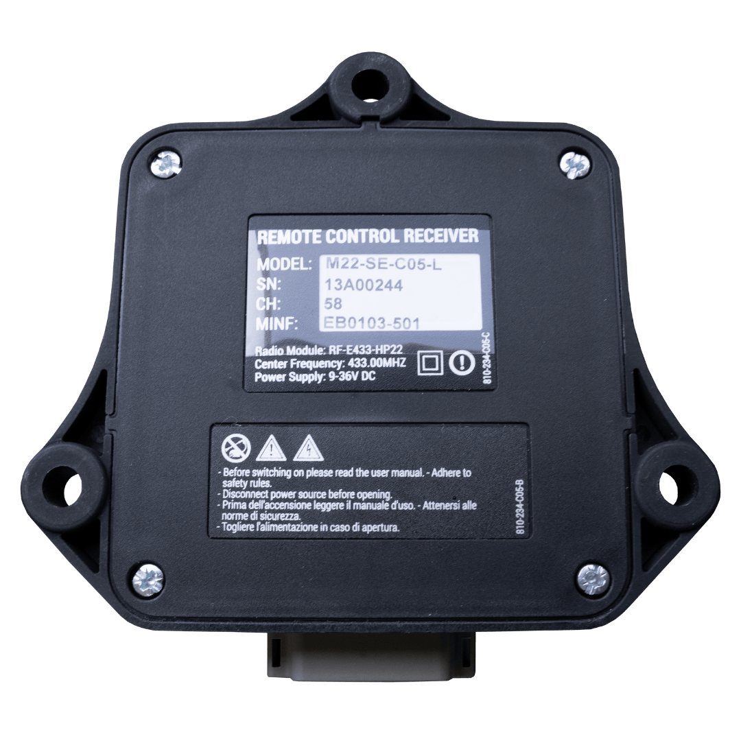 WIRELESS CONTROL FOR HYDRAULIC PUMP