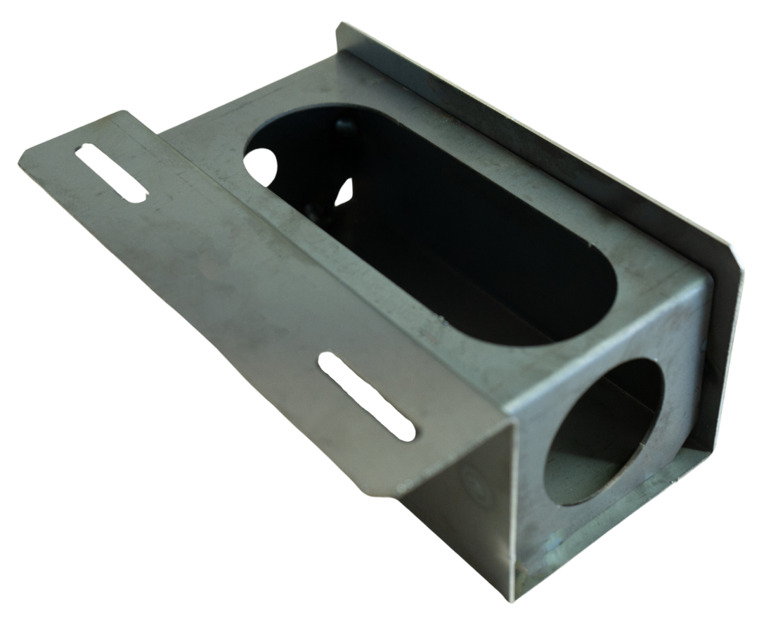 OVAL TAILLIGHT BRACKET 2" SIDE LIGHT W/ LICENSE PLATE HOLDER DRIVER/PASSENGER