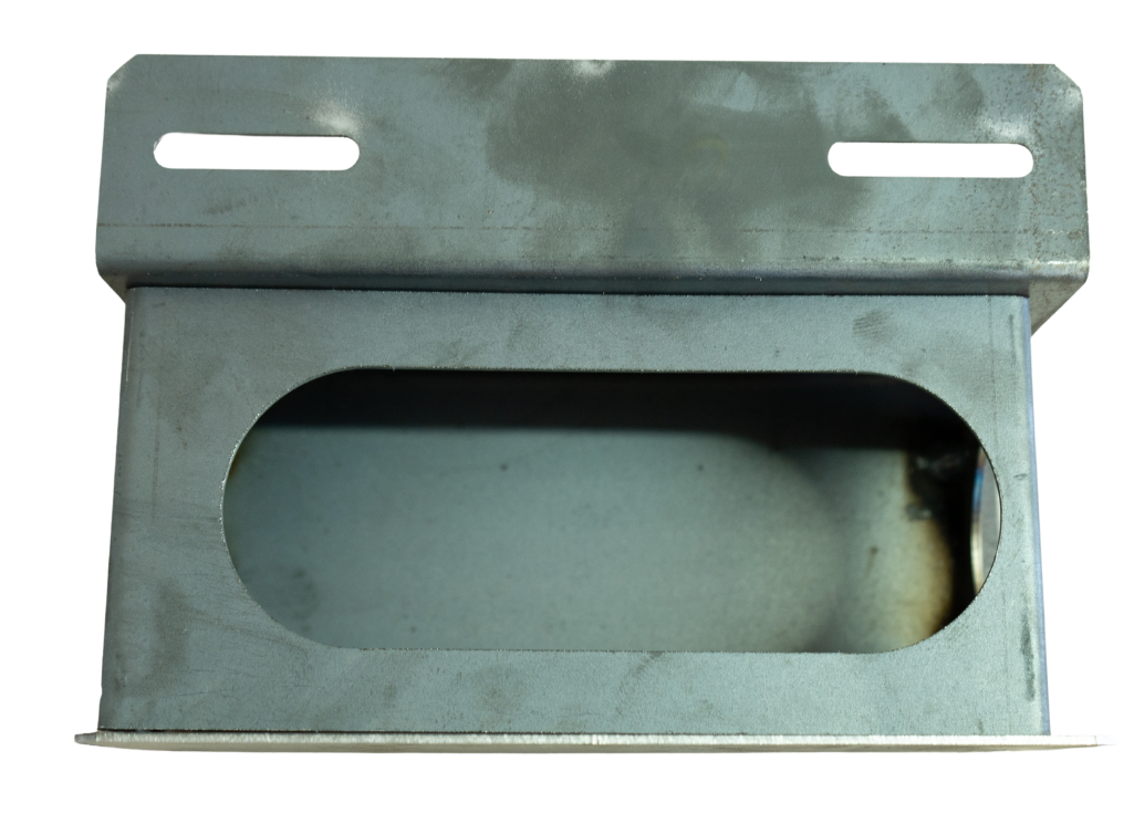 OVAL TAILLIGHT BRACKET 2" SIDE LIGHT W/ LICENSE PLATE HOLDER DRIVER/PASSENGER