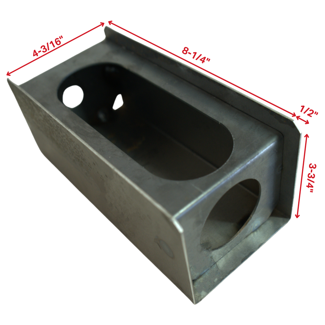 OVAL TAILLIGHT BRACKET 2" SIDE LIGHT W/ LICENSE PLATE HOLDER DRIVER/PASSENGER