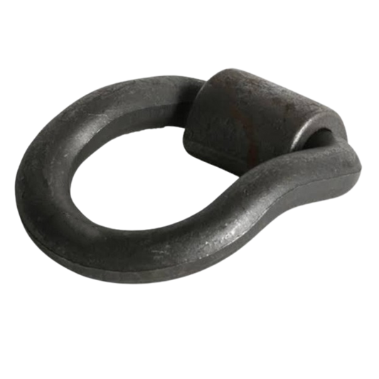 D-RING 1" - 45 DEGREE BEND - 15.5K WLL - WITH BRACKET