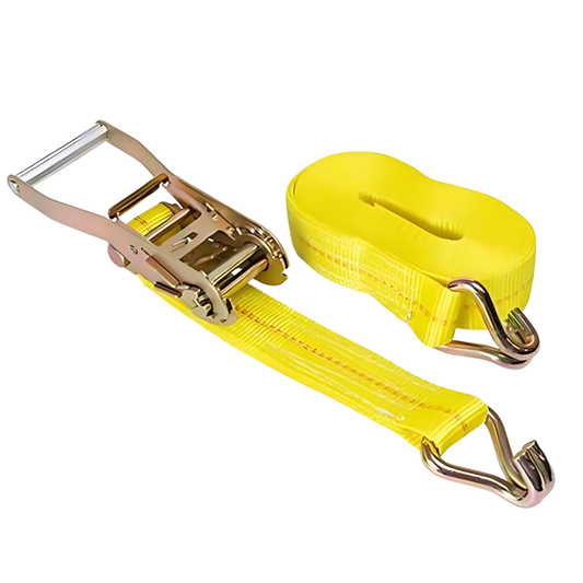 STRAP RATCHET - 2" X 27' - J-HOOKS - 3.3K