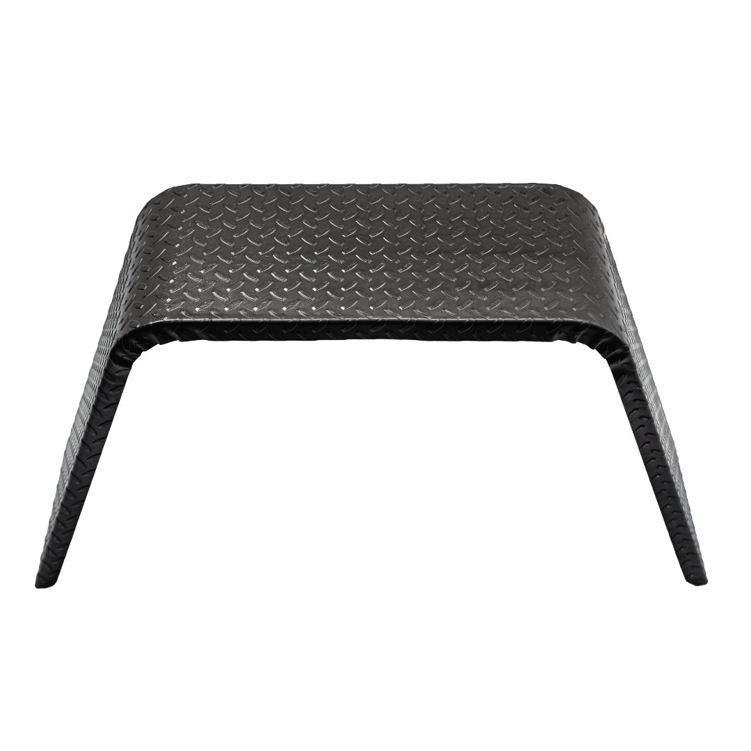 SINGLE AXLE JEEP-STYLE FENDER - 14GA DIAMOND-PLATED STEEL
