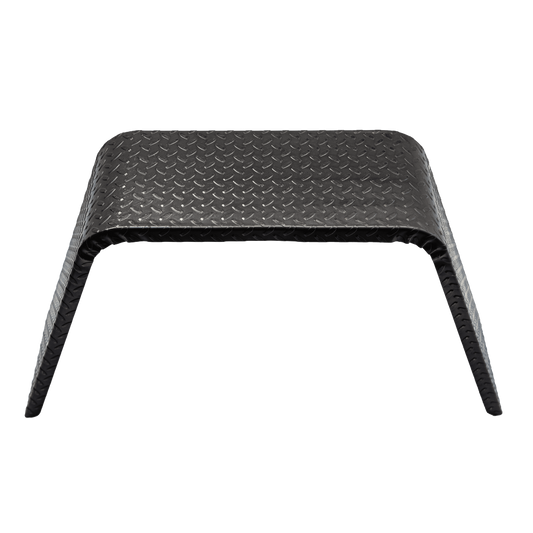 SINGLE AXLE JEEP-STYLE FENDER - 14GA DIAMOND-PLATED STEEL