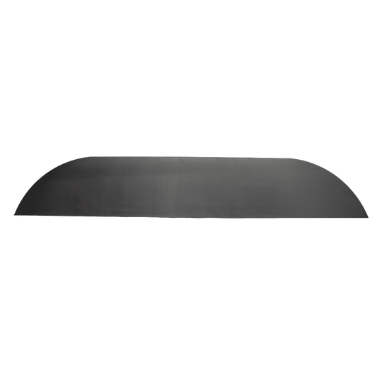 TANDEM AXLE ROUND FENDER BACK - 16GA SMOOTH STEEL